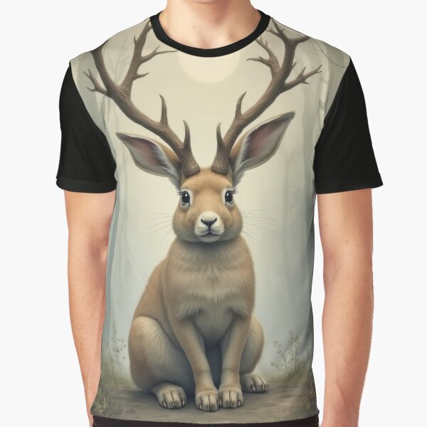 Item preview, Atmospheric Jackalope designed and sold by HabitableMoons.