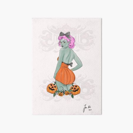 Item preview, Pumpkin girl designed and sold by JanTattoo.