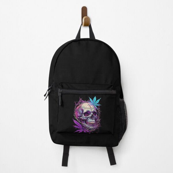 Item preview, Diseño de calavera y hoja de marihuana 420, marihuana, cannabis designed and sold by EccentricsByE.