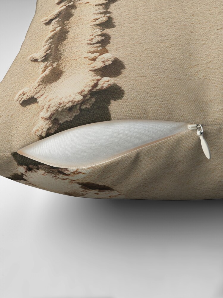 Thumbnail 2 of 4, Pillow, SAND LETTER H designed and sold by Art-type.