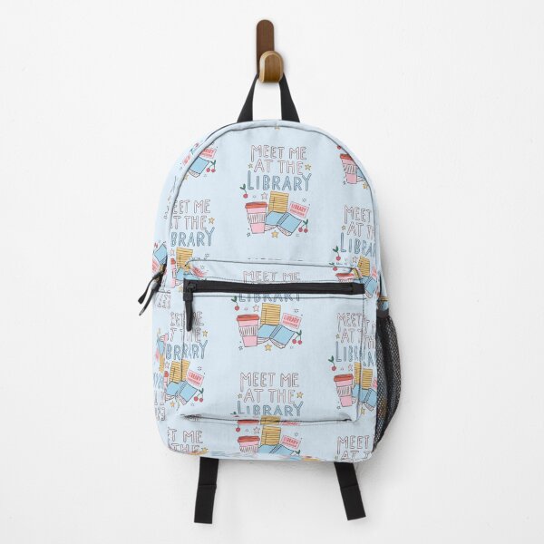 Item preview, Meet me at the library, Books designed and sold by Tay Designs.