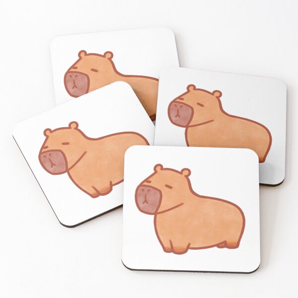 Item preview, Cute Capybara Illustration designed and sold by winterpumpkin.