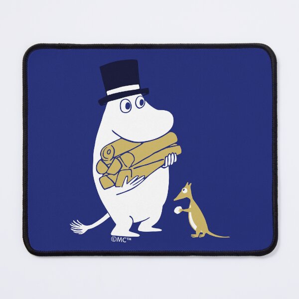 Item preview, Moomin Moominpappa Carrying Logs Winter designed and sold by MoominStore.