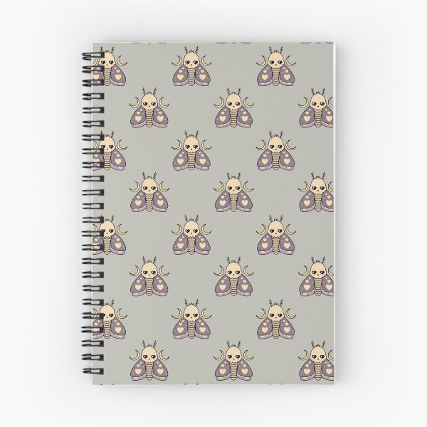 Item preview, Kawaii Death Moth Pattern  designed and sold by sasyall.