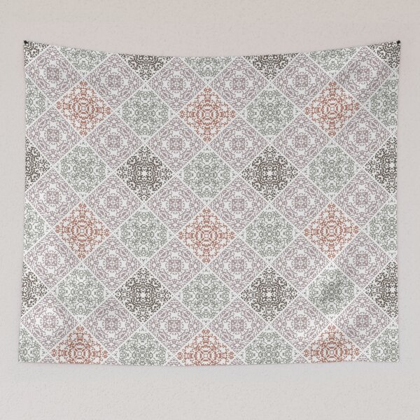 Item preview, Ornate geometric pattern and artfully abstract multicolored background designed and sold by Pixeeless.