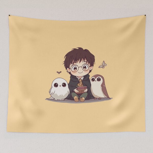 Item preview, Chibi Wizard with Magical Pets  designed and sold by AP43-STUDIO.