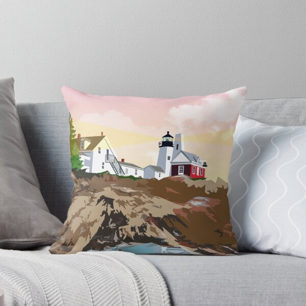 Item preview, Pemaquid Point Light designed and sold by Monica Rheaume.