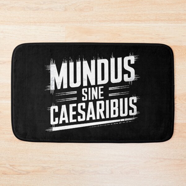 Item preview, Mundus Sine Caesaribus - It's the perfect gift for rebels, free thinkers, and those who challenge authority. designed and sold by ZyziowskyArt.