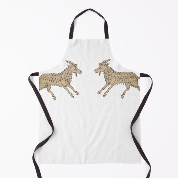 Item preview, Smug Medieval goats illustration designed and sold by IllmadeErrant.