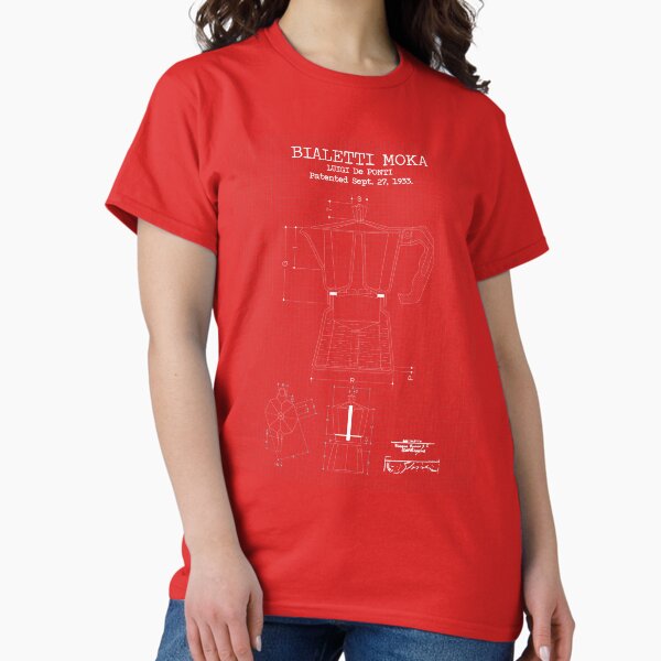 Item preview, Bialetti Moka Blueprint - Dark Red designed and sold by Detch Design House.