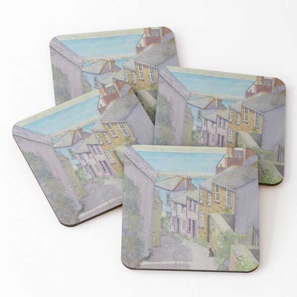 Item preview, "Tumbling Cottages" - Newlyn, Cornwall designed and sold by timsmith.