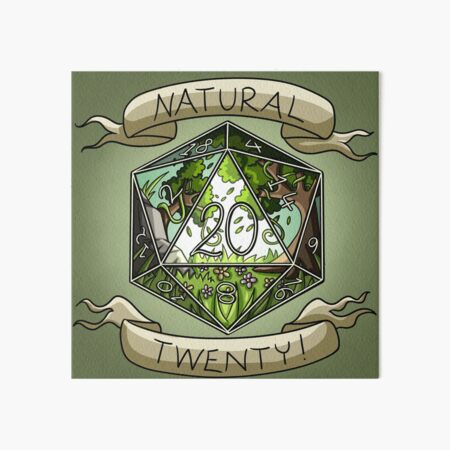 Item preview, Natural twenty: forest designed and sold by RedFire-Art.