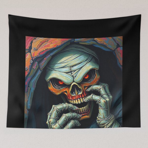 Item preview,  the mummy bursting out of his sarcophagus to get you!  evil undead creature designed and sold by Vintage Designs +.