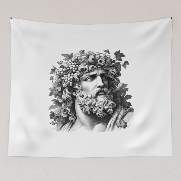 Item preview, Divine Revelry A Dionysus Portrait designed and sold by NTGUILTY.