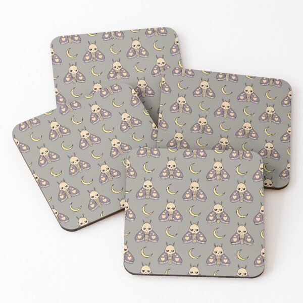 Item preview, Kawaii Death Moth Pattern  designed and sold by sasyall.