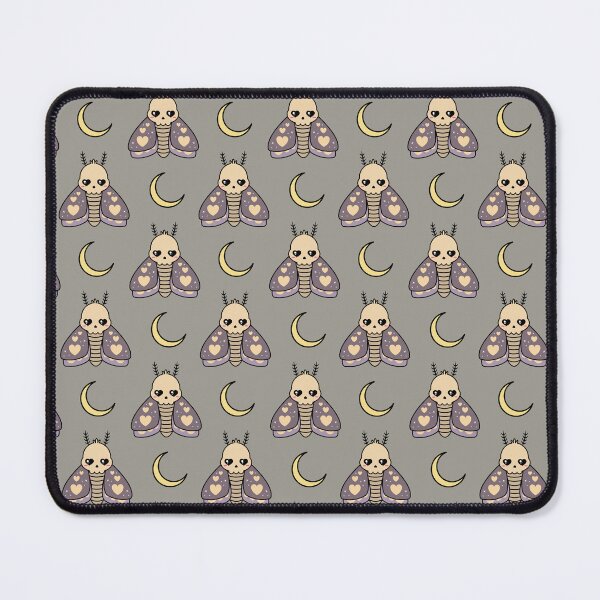 Item preview, Kawaii Death Moth Pattern  designed and sold by sasyall.