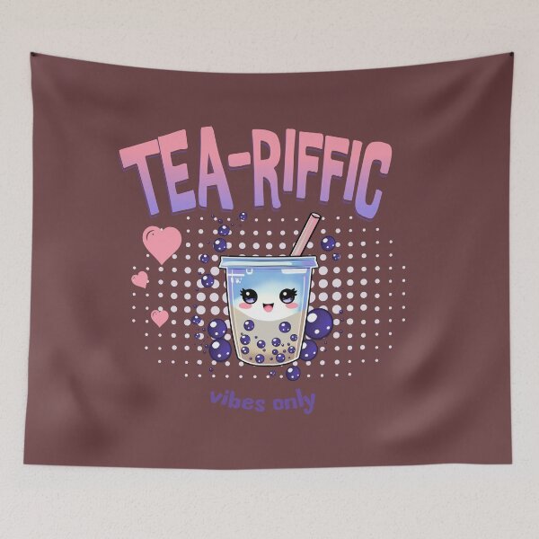 Item preview, Tea-Riffic Vibes designed and sold by BaffledSnout.