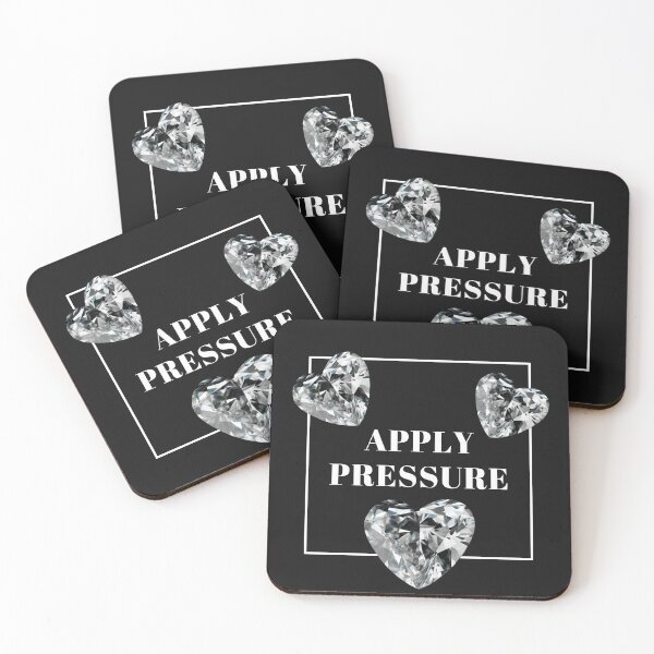 Item preview, Apply Pressure to make Diamonds designed and sold by AMDesignsNYC.