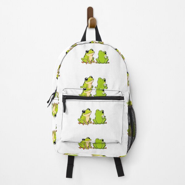 Artikelvorschau, Duo Frog Art - Zweier-Aufkleber-Set entworfen und verkauft von Earth Nature Creations.