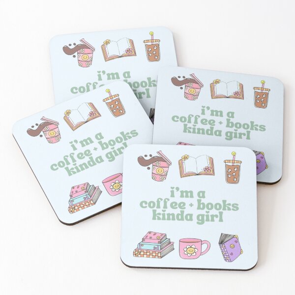 Item preview, i'm a coffee+ books kinda girl, Books designed and sold by Tay Designs.