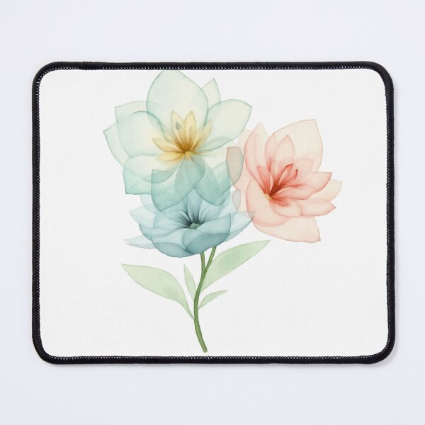 Item preview, Ethereal Watercolor Blooms: Soft and Dreamy Floral Art designed and sold by Moss and Moon Studio.