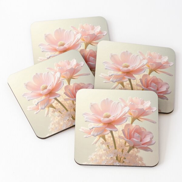 Item preview, Blush Petals: Hyperrealistic Floral Elegance designed and sold by Moss and Moon Studio.