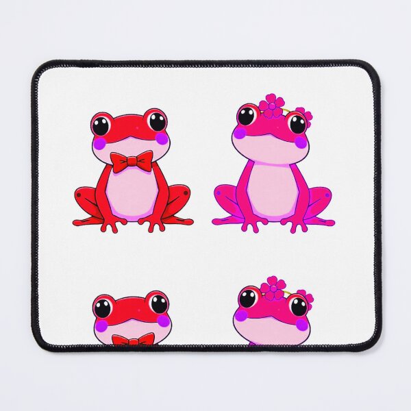 Item preview, Mrs. Frog and Ms. Frog Art - Sticker Set of Two designed and sold by Earth Nature Creations.