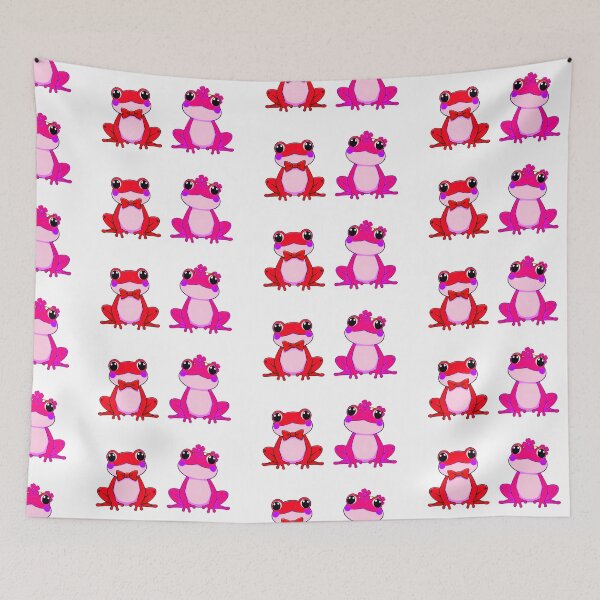 Item preview, Mrs. Frog and Ms. Frog Art - Sticker Set of Two designed and sold by Earth Nature Creations.