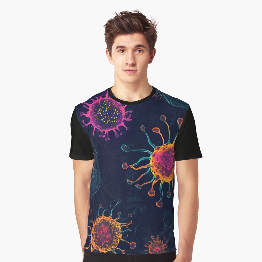 Aperçu de l'œuvre T-shirt graphique créée et vendue par Bababubee.