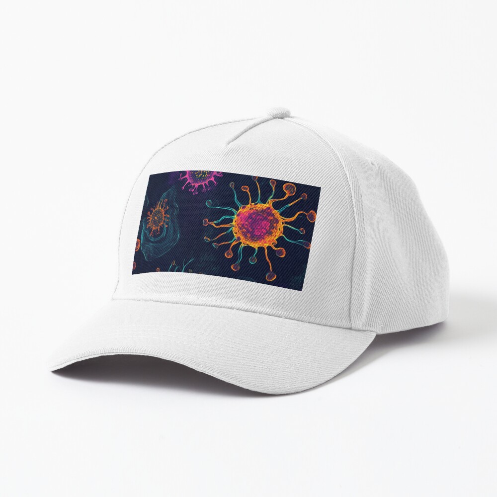 Aperçu de l'œuvre Casquette de baseball créée et vendue par Bababubee.