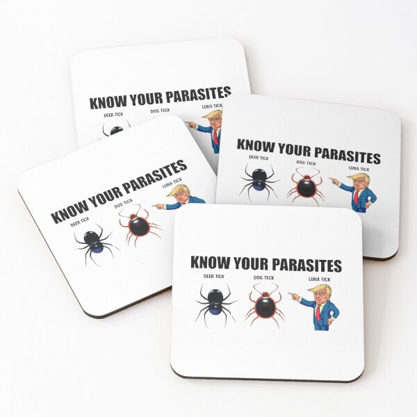 Item preview, "Know Your Parasites" – Educational & Humorous Biology-Inspired Design designed and sold by Colorful-Garden.