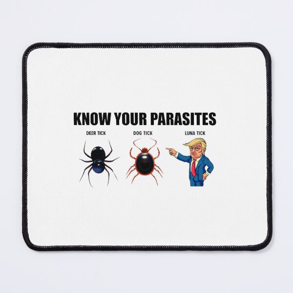 Item preview, "Know Your Parasites" – Educational & Humorous Biology-Inspired Design designed and sold by Colorful-Garden.