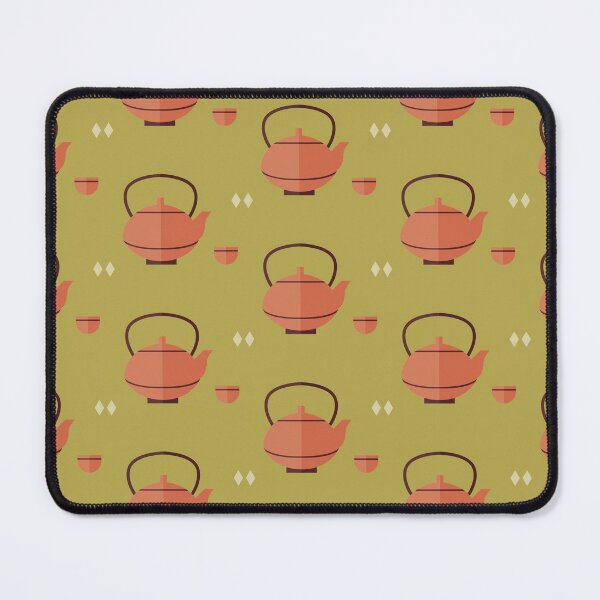 Item preview, Japanese tea time on green designed and sold by reneesillus.
