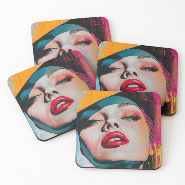 Item preview, Modern art portrait 1 designed and sold by ARTistCyberello.