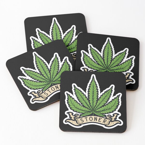 Item preview, Stoner Marijuana leaf design, 420, pot leaf design  designed and sold by EccentricsByE.