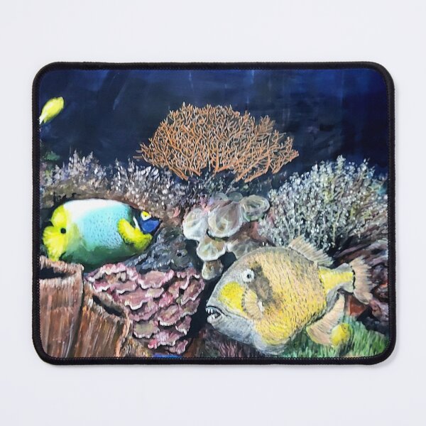 Item preview, DIVING IN THE MALDIVES designed and sold by Mackenzie Moulton International Artist .