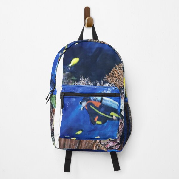 Item preview, DIVING IN THE MALDIVES designed and sold by Mackenzie Moulton International Artist .