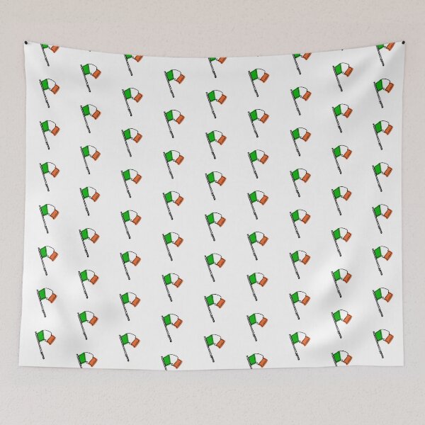 Item preview, Cartoon Style Ireland Flag | Fun and Colorful Design designed and sold by ArchiTania Studio.