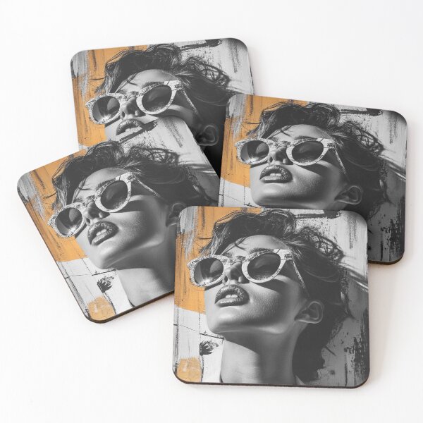 Item preview, Modern art portrait 4 designed and sold by ARTistCyberello.