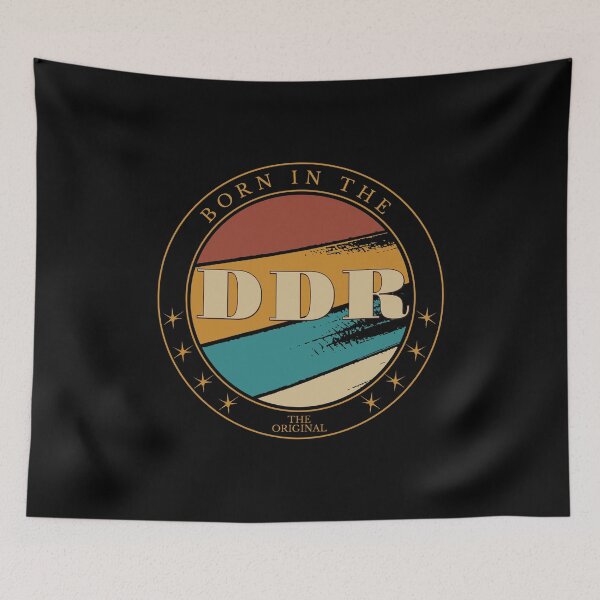 Item preview, GDR ORIGINAL RETRO LOOK designed and sold by Ecmoprints.