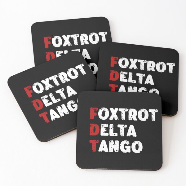 Item preview, Foxtrots deltas Tangos T-Shirt designed and sold by Spyshirt.