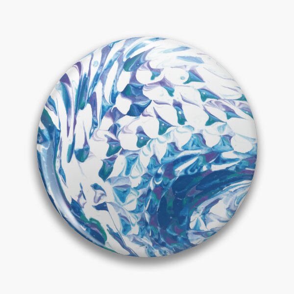 Item preview, Fluid art circle 7 designed and sold by alina-k-design.