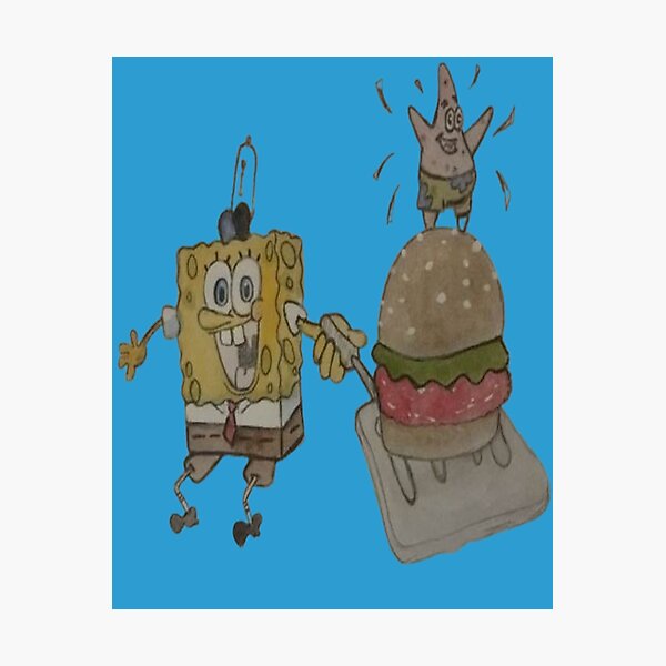 Vista previa del artículo con la obra « BOB ESPONJA», diseñado y vendido por ThephyArt.