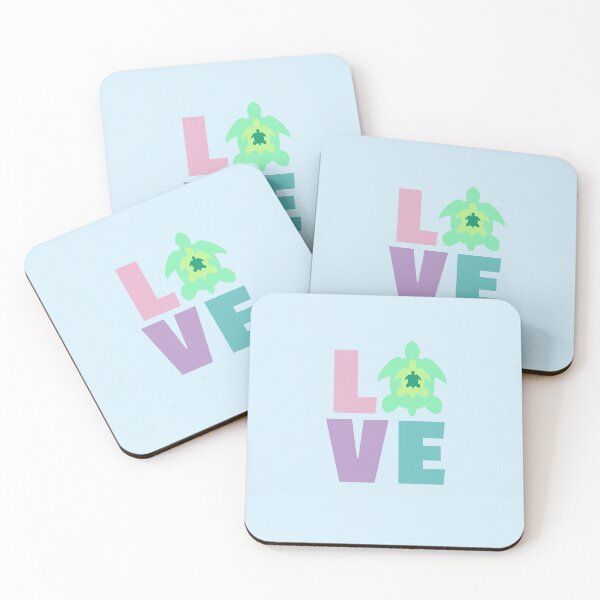 Item preview, Sea Turtle Multicolor Love Quote designed and sold by fontspree.