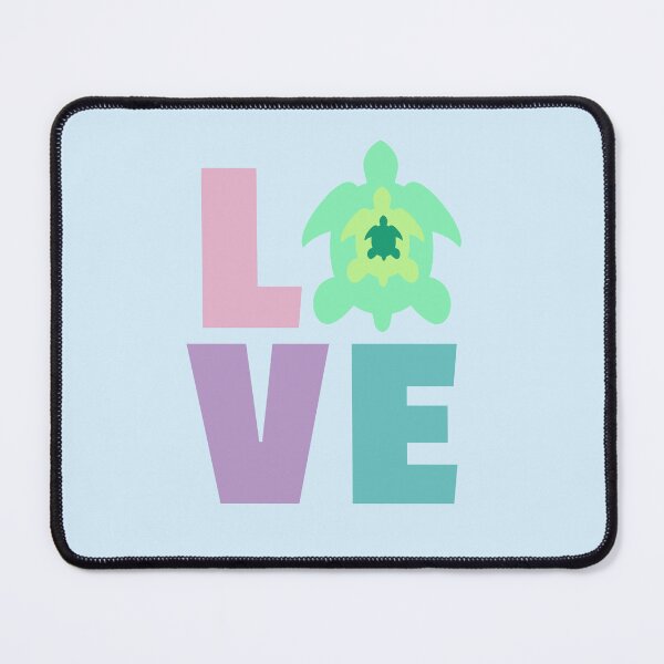 Item preview, Sea Turtle Multicolor Love Quote designed and sold by fontspree.