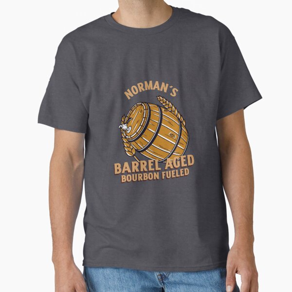 Item preview, Norman's Barrel aged Bourbon Fueled Barrel T-Shirt designed and sold by NORMAN'S APPAREL.