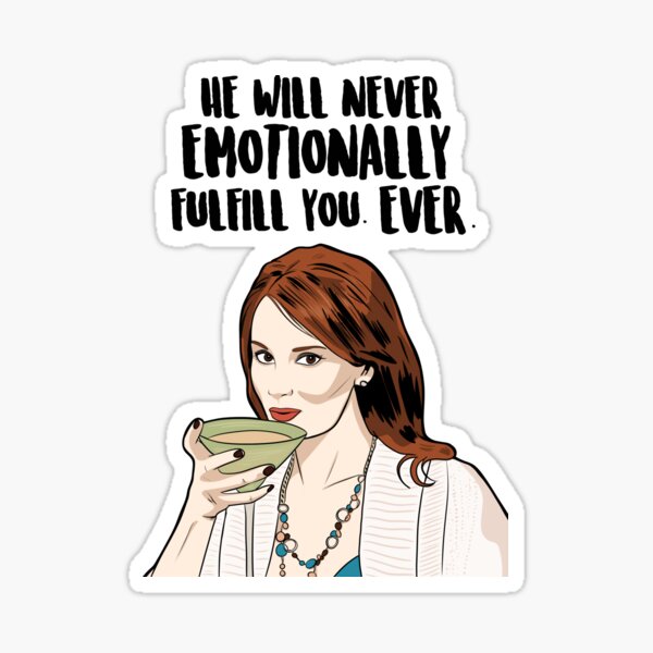 Item preview, Allison Dubois - He Will Never Emotionally Fulfill You. Ever. - Real Housewives of Beverly Hills designed and sold by PopShopDesignFR.