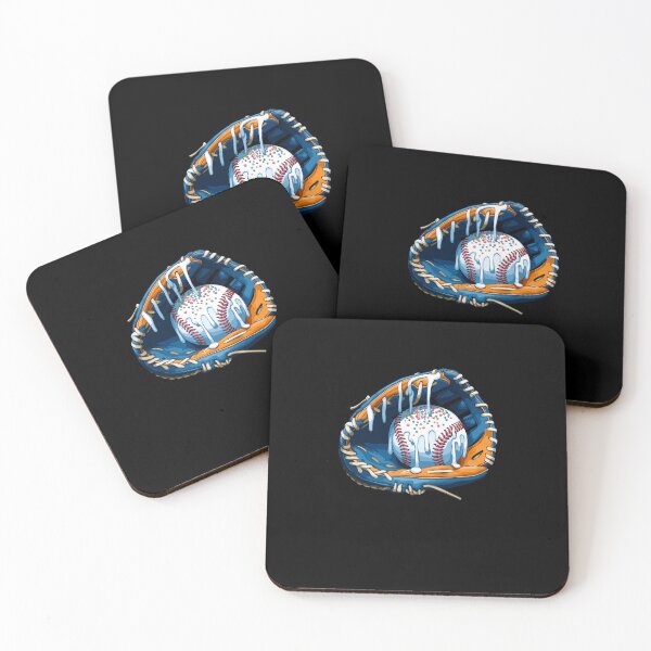 Item preview, Guante de béisbol con chispas de helado y goteo designed and sold by facegm.