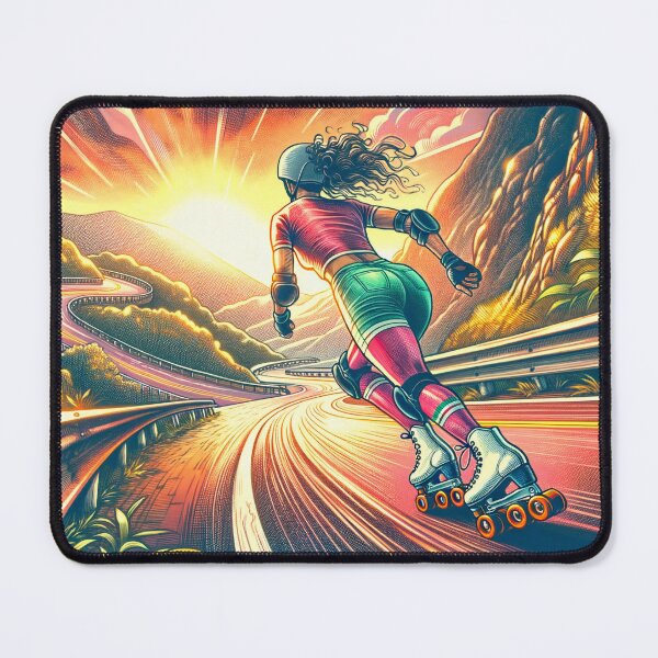 Item preview, Roller Skater Girl designed and sold by m-y-A-I-A-R-T-.
