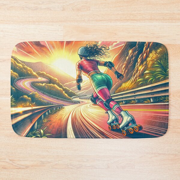 Item preview, Roller Skater Girl designed and sold by M-Y-A-R-T-.